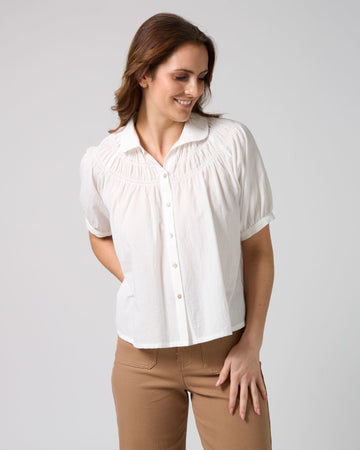 Mimi Blouse - Milk