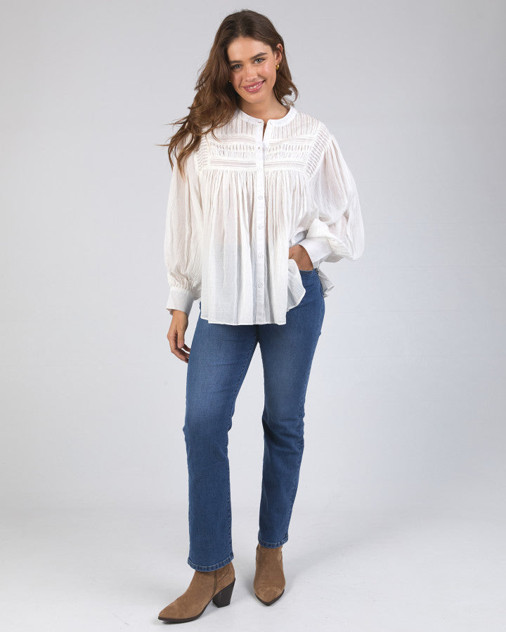 Montana Blouse - Marshmallow