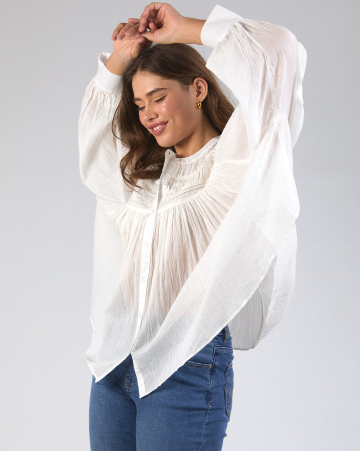 Montana Blouse - Marshmallow