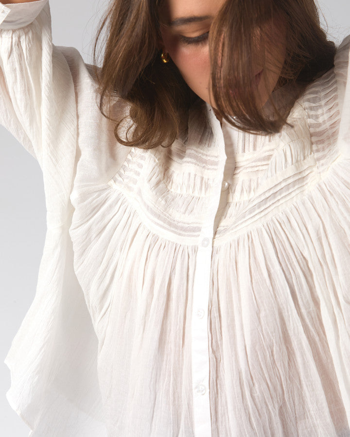 Montana Blouse - Marshmallow