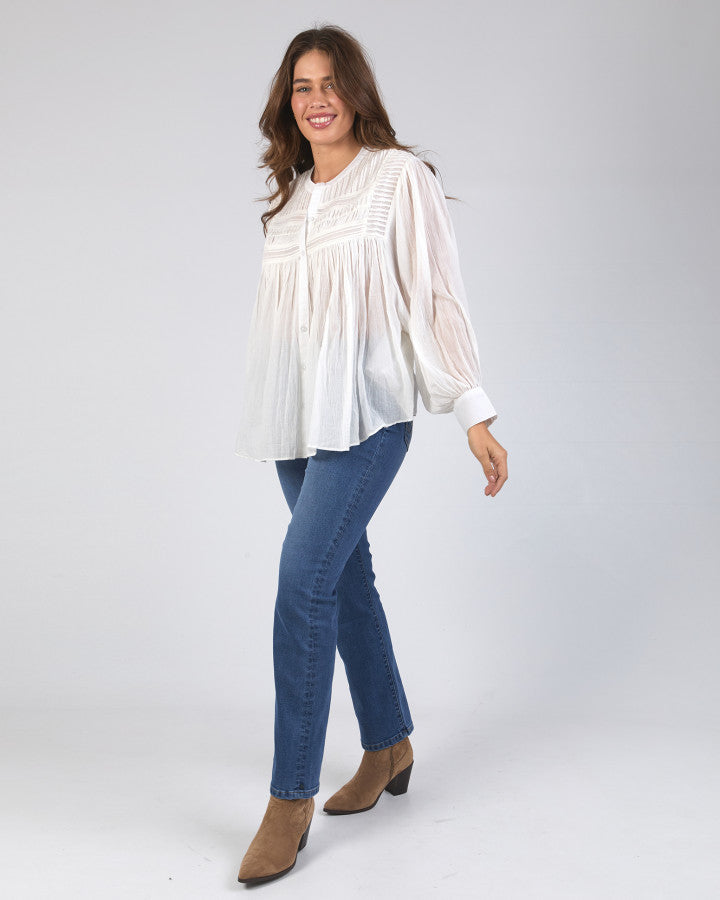 Montana Blouse - Marshmallow