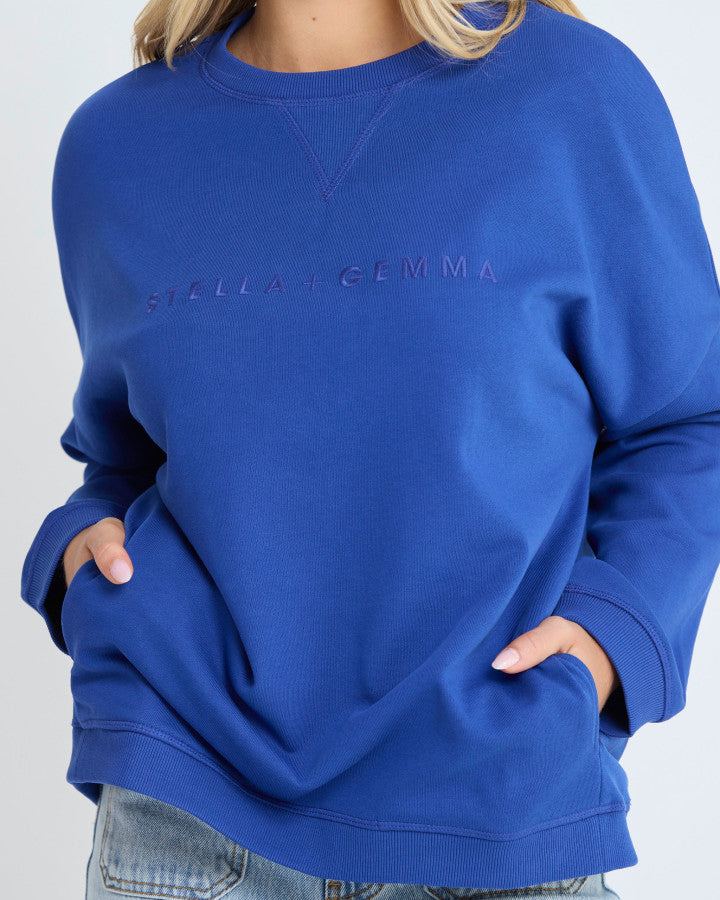 Newport Pocket Crew - Cobalt Blue