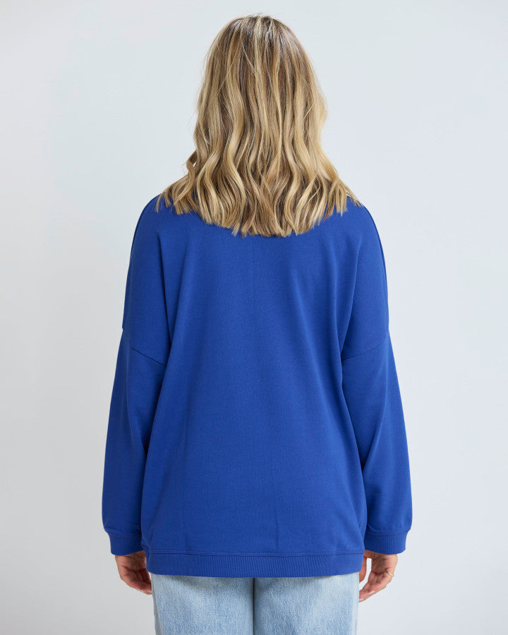 Newport Pocket Crew - Cobalt Blue