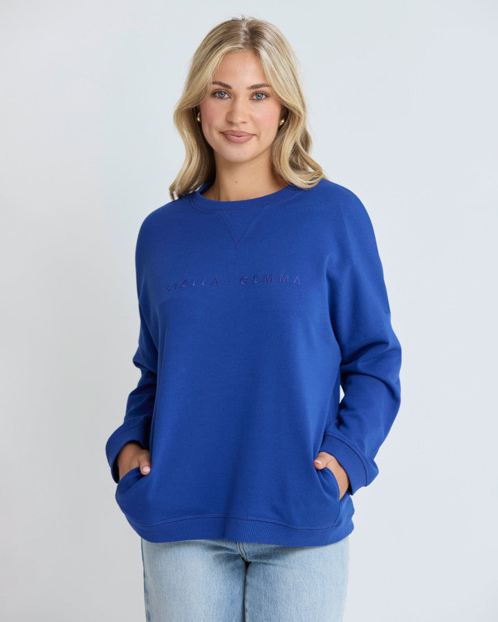 Newport Pocket Crew - Cobalt Blue