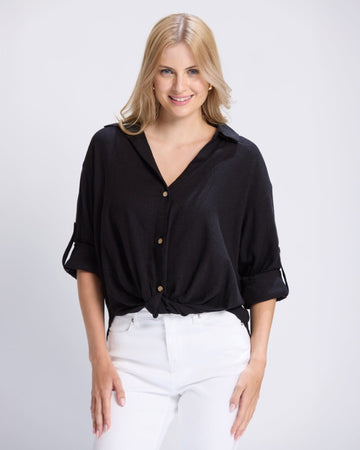 On Repeat Blouse - Black