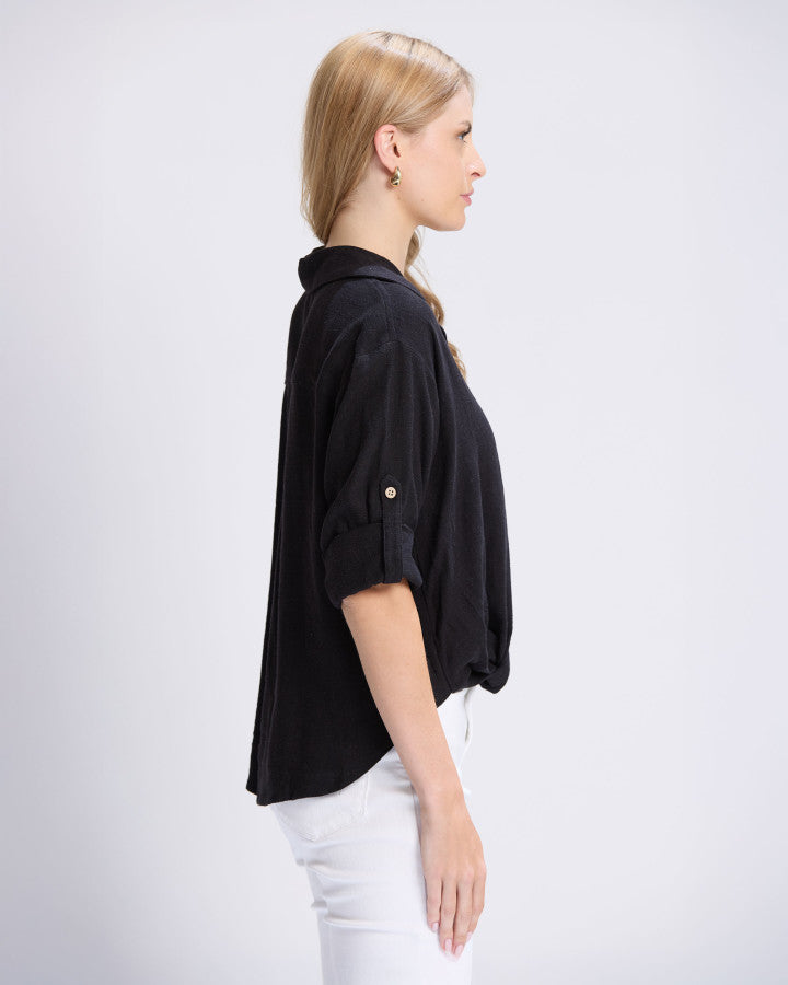 On Repeat Blouse - Black