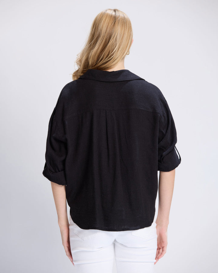 On Repeat Blouse - Black