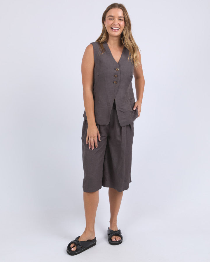 Peyton Vest - Charcoal