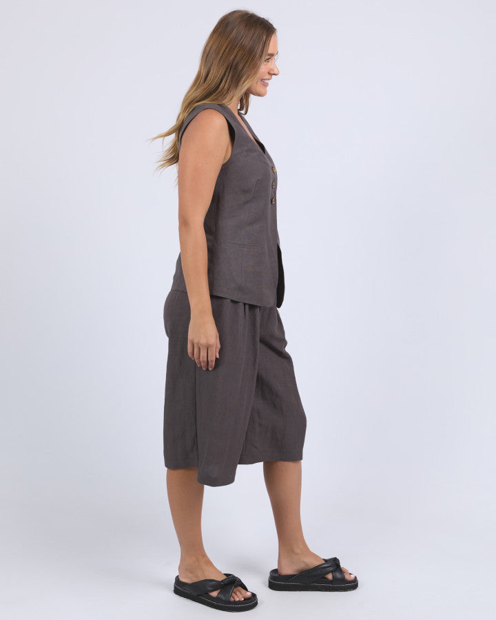 Peyton Vest - Charcoal