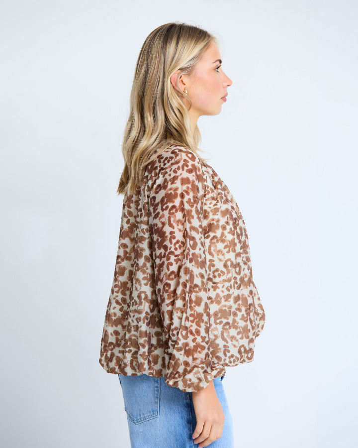 Pippa Blouse - Classic Cat