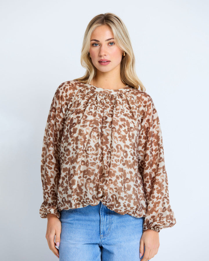 Pippa Blouse - Classic Cat
