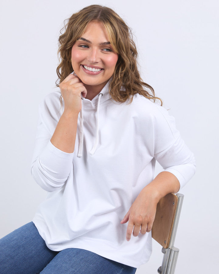Rhea Hoodie - White