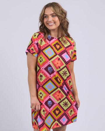 Rhode Dress - Cayenne