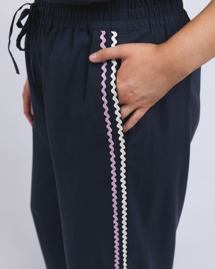 Ric Rac Pant - Navy