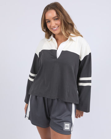 Rugby Jumper - Coal