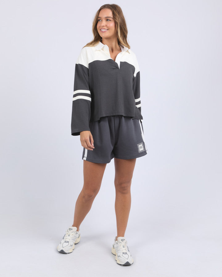 Rugby Jumper - Coal