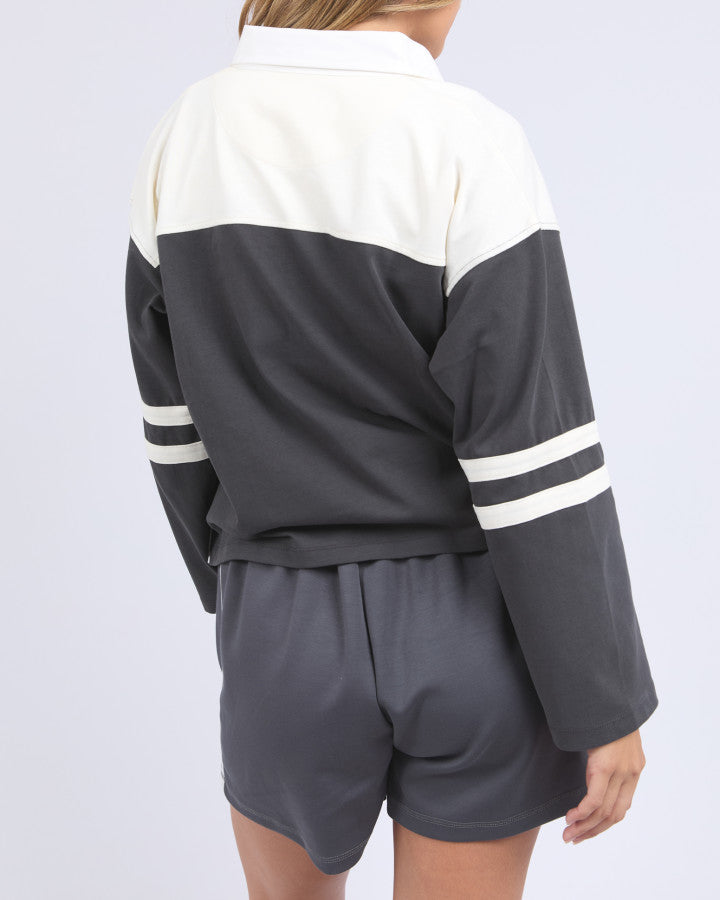 Rugby Jumper - Coal