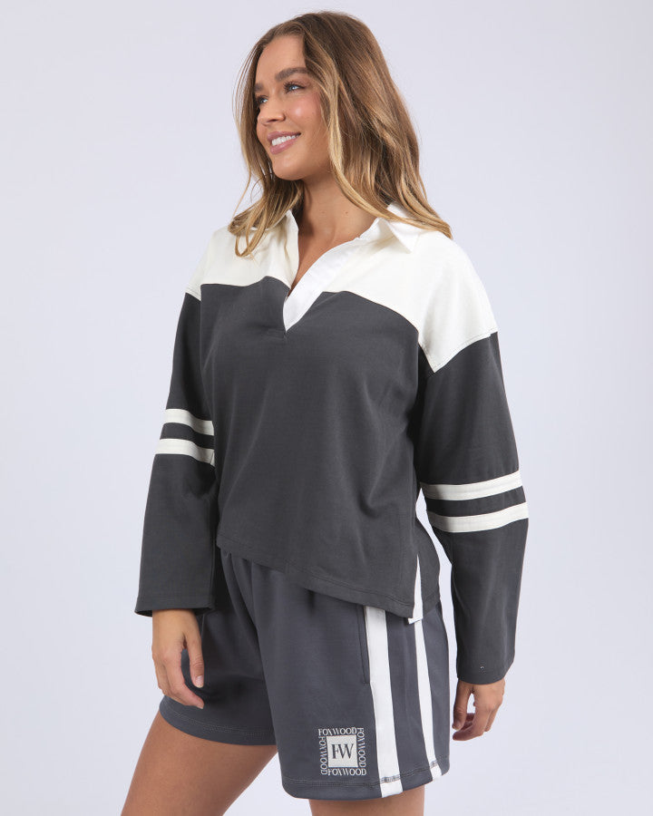 Rugby Jumper - Coal