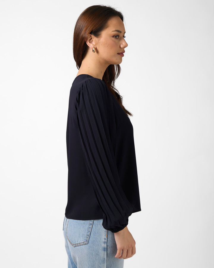 Sabine Blouse - Midnight