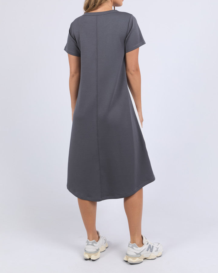 Seattle Dress - Charcoal