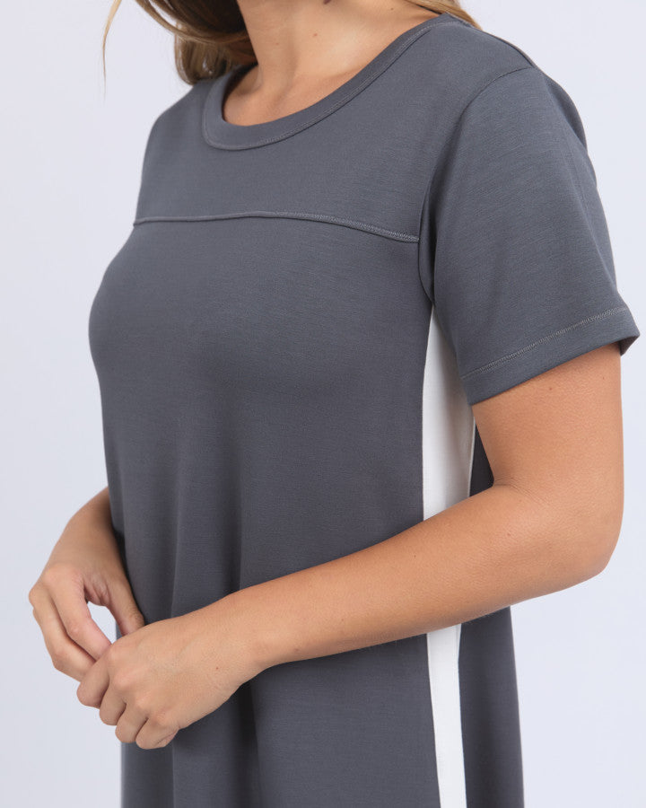 Seattle Dress - Charcoal