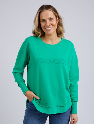 Simplified Crew - Bright Green