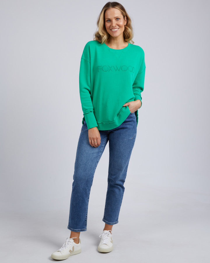 Simplified Crew - Bright Green