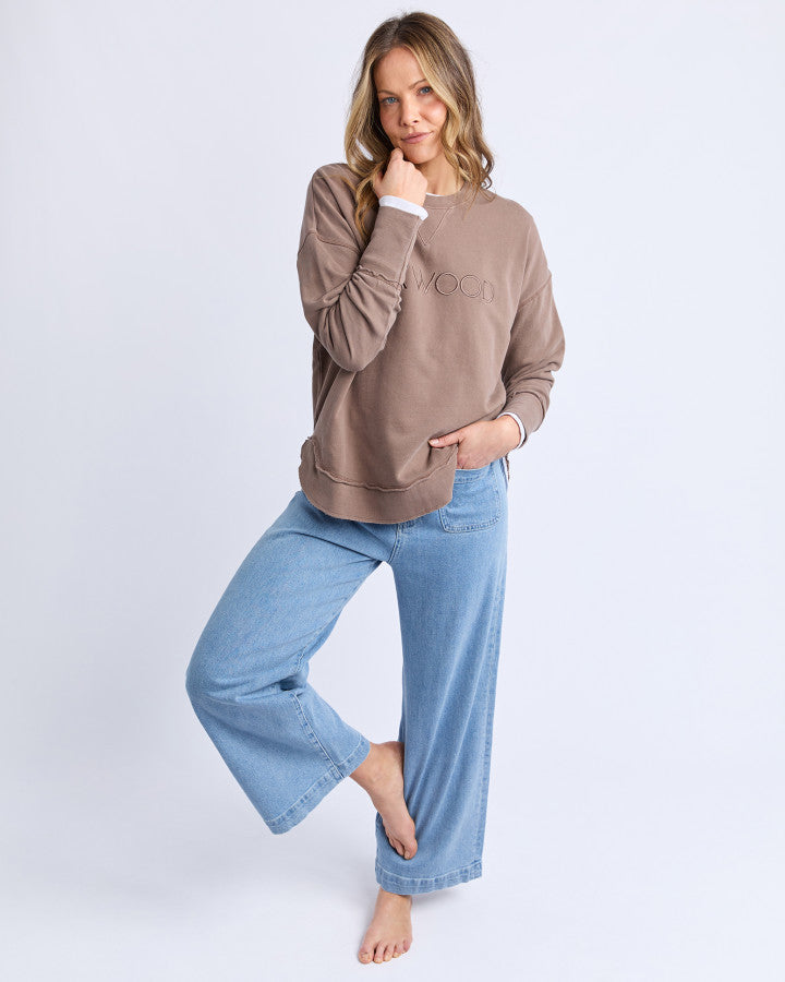 Simplified Crew - Chocolate Brown