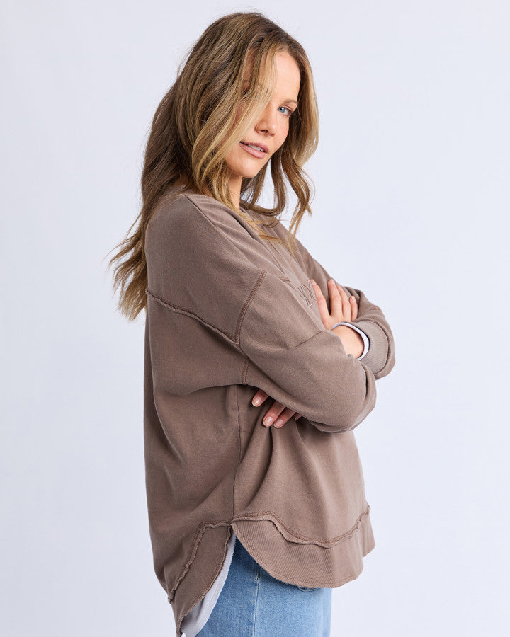 Simplified Crew - Chocolate Brown