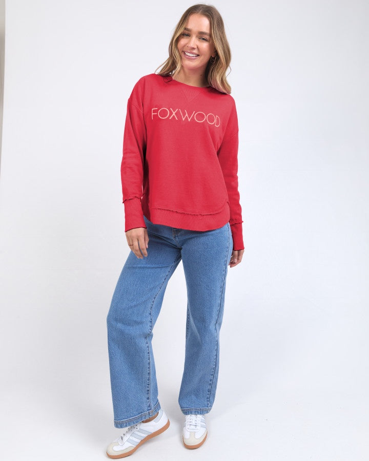 Simplified Metallic Crew - Red