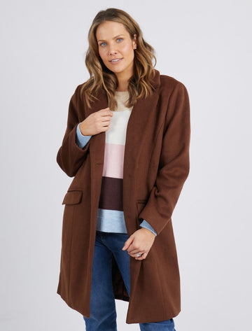 Tamsin Coat - Chocolate