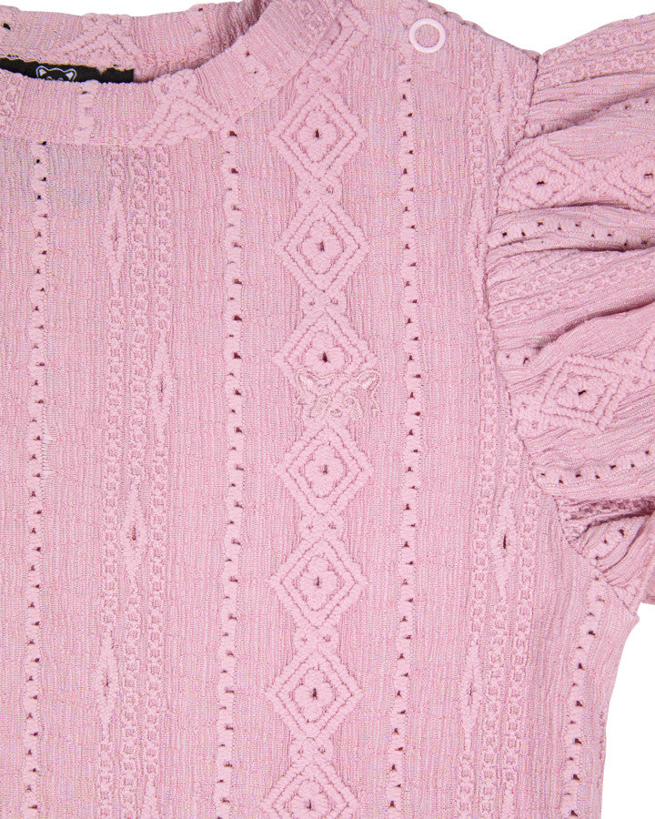 Textured Top - Pink