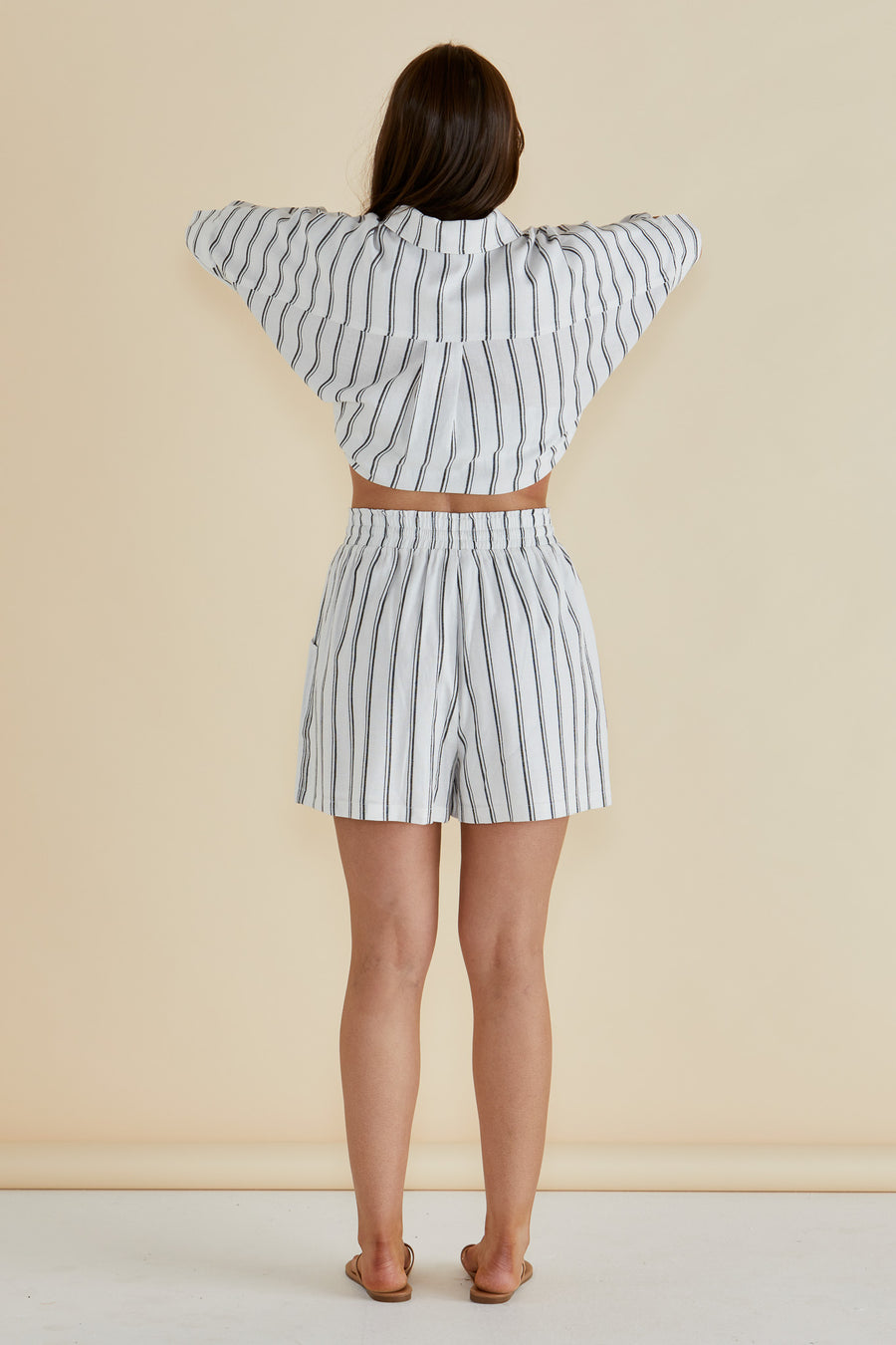 Sierra Short - Black/White Stripe