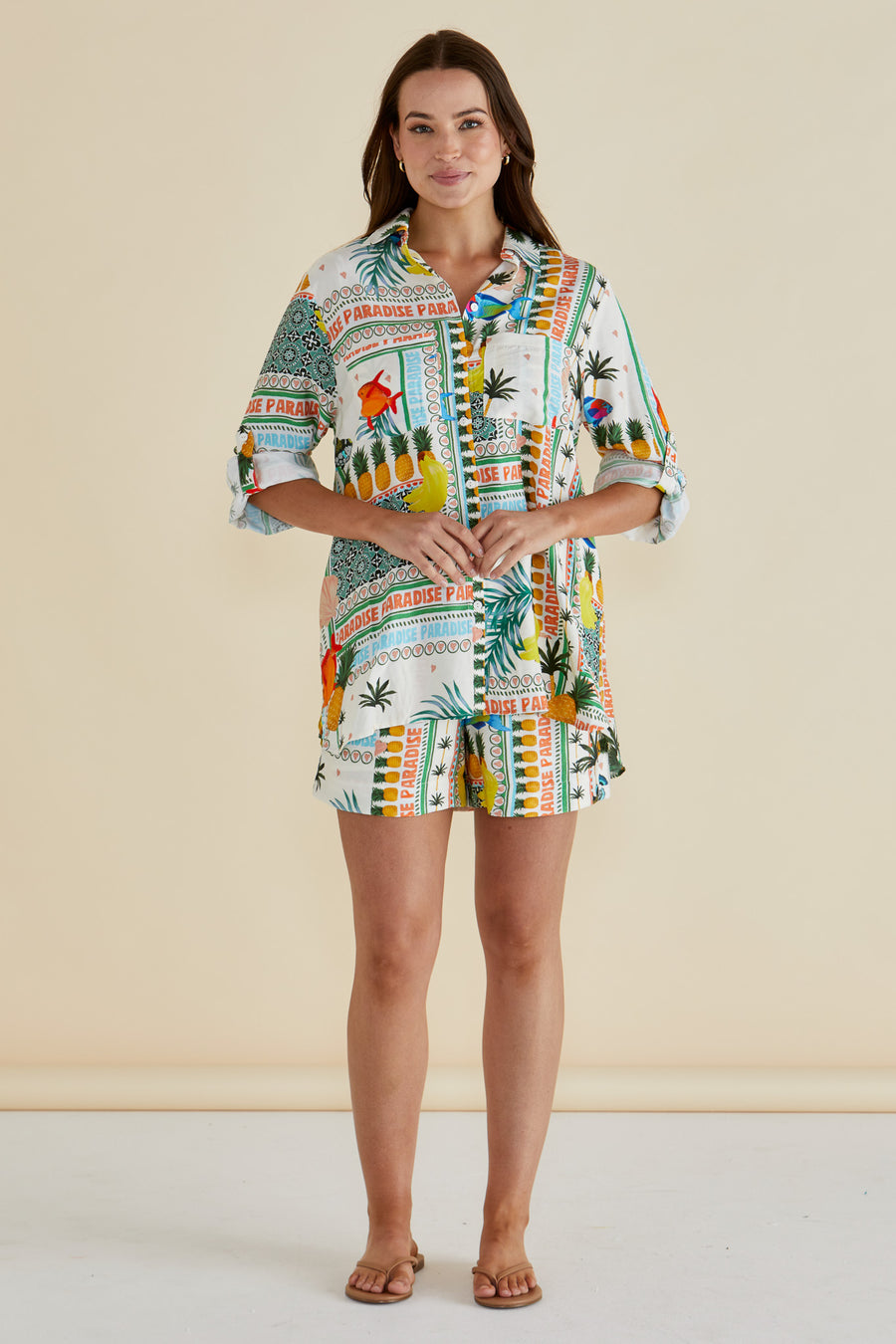 Malta Short - Paradise Print