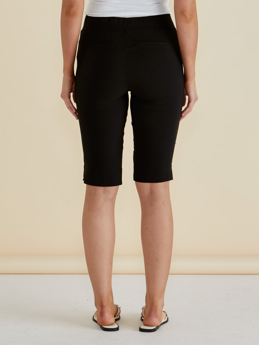 Bermuda Bengaline Short - Black