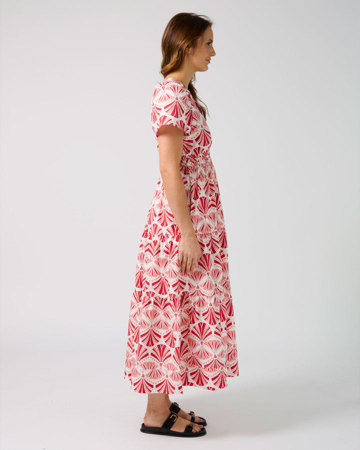 Vittoria Dress - Sorbet in Sicily
