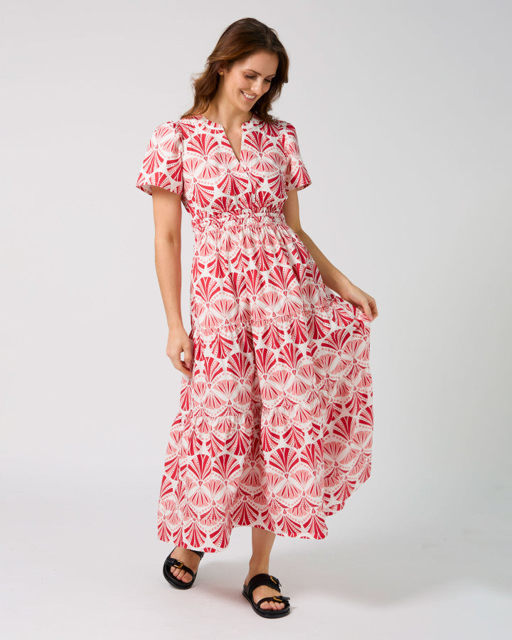 Vittoria Dress - Sorbet in Sicily