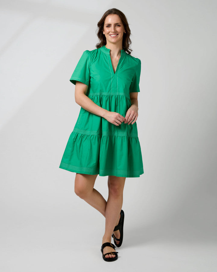 Willa Dress - Emerald