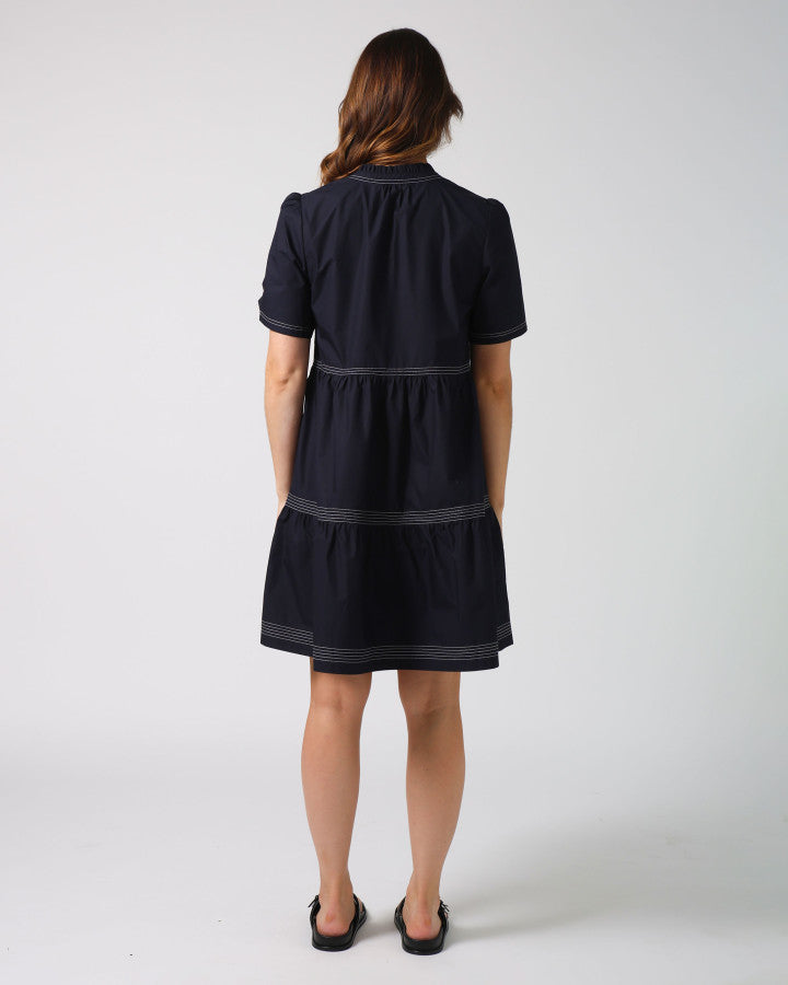 Willa Dress - Navy