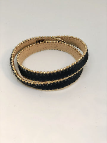 Bracelet Wrap - Black Fur