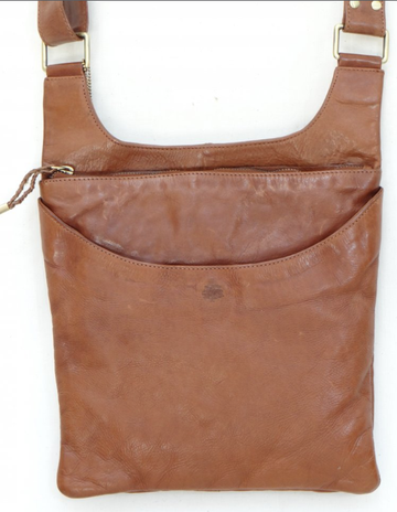 Smiley Sling Bag - Tan