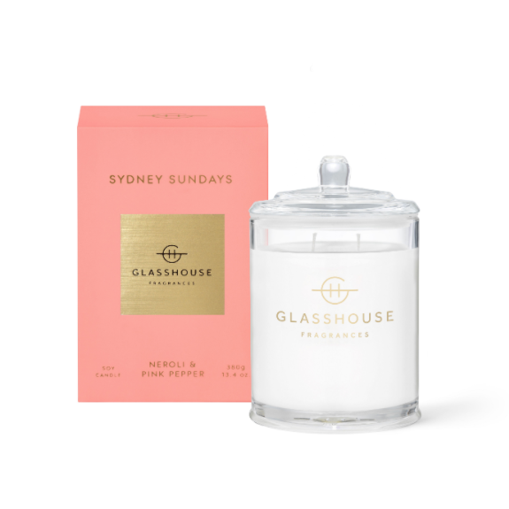 Glasshouse Fragrances Sydney Sundays Candle - 380g