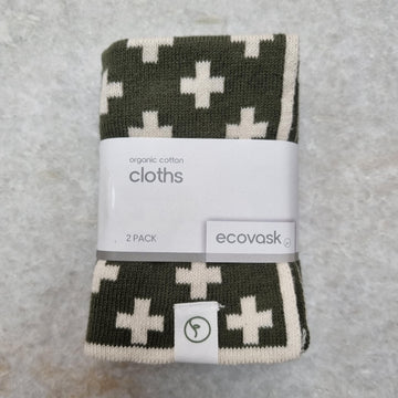 Cloths 2pk - Winter Moss & Olive