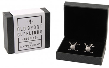 Dapper Chap Golfing Cufflinks