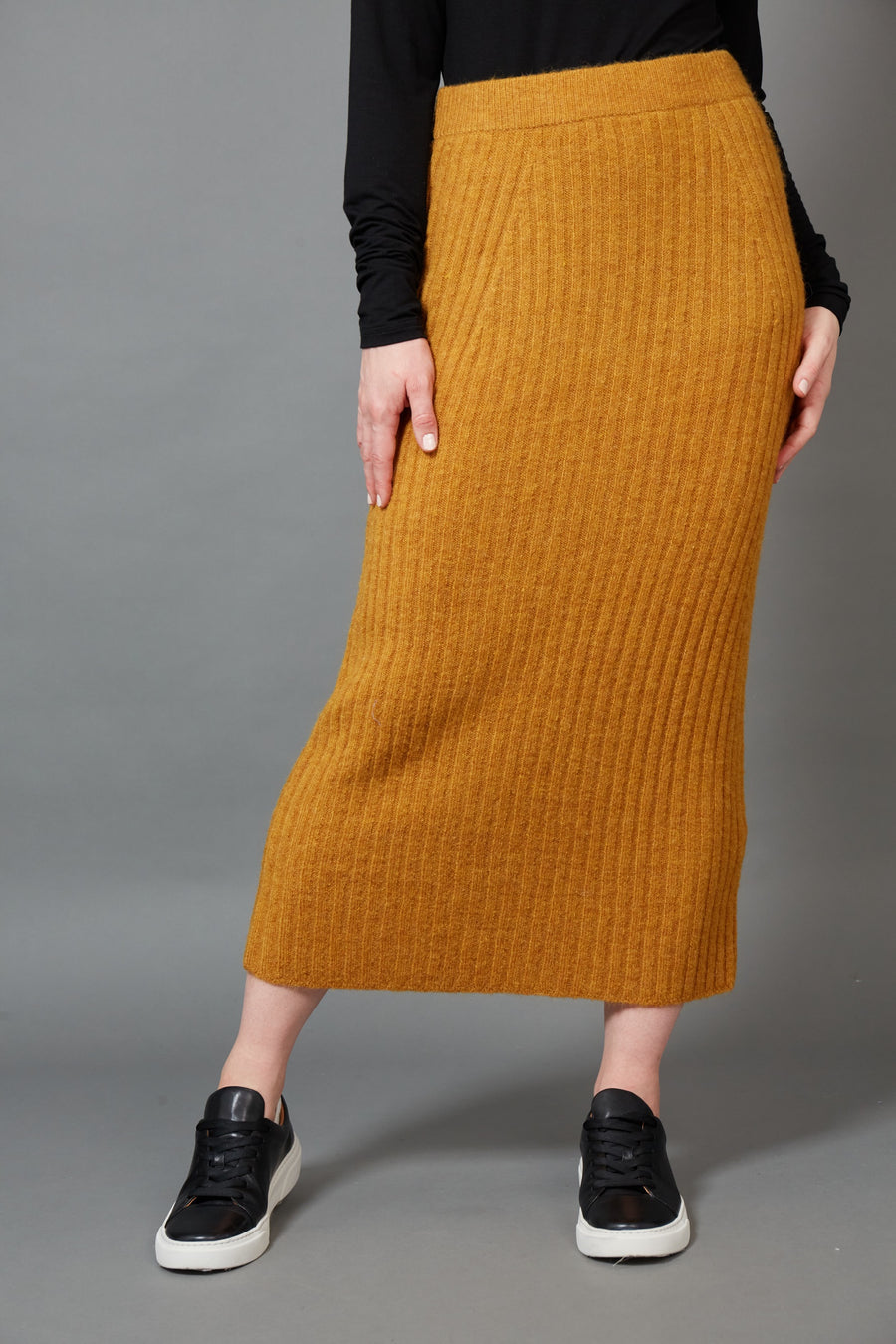 Kinsella Knit Skirt - Saffron