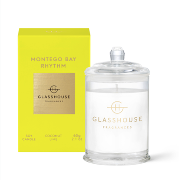Glasshouse Fragrances Montego Bay Rhythm Candle - 60g