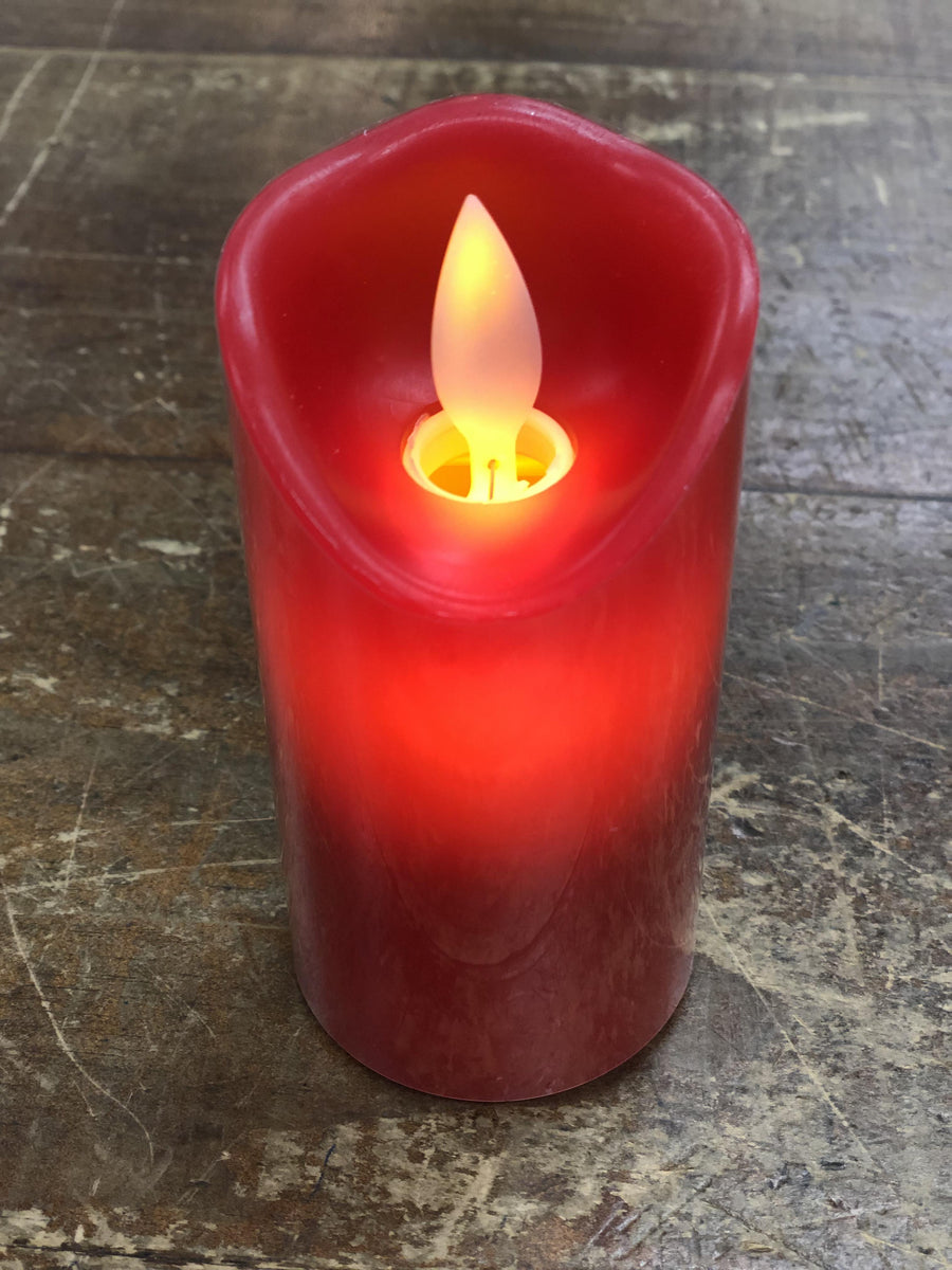 Red LED Candle - Small
