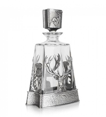 Pewter Stag Decanter