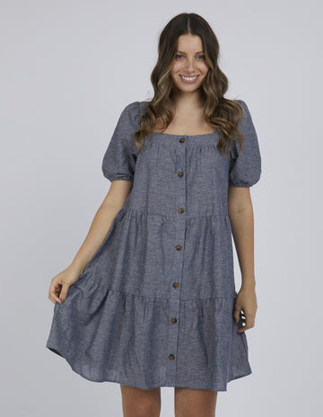 Aster Dress - Blue