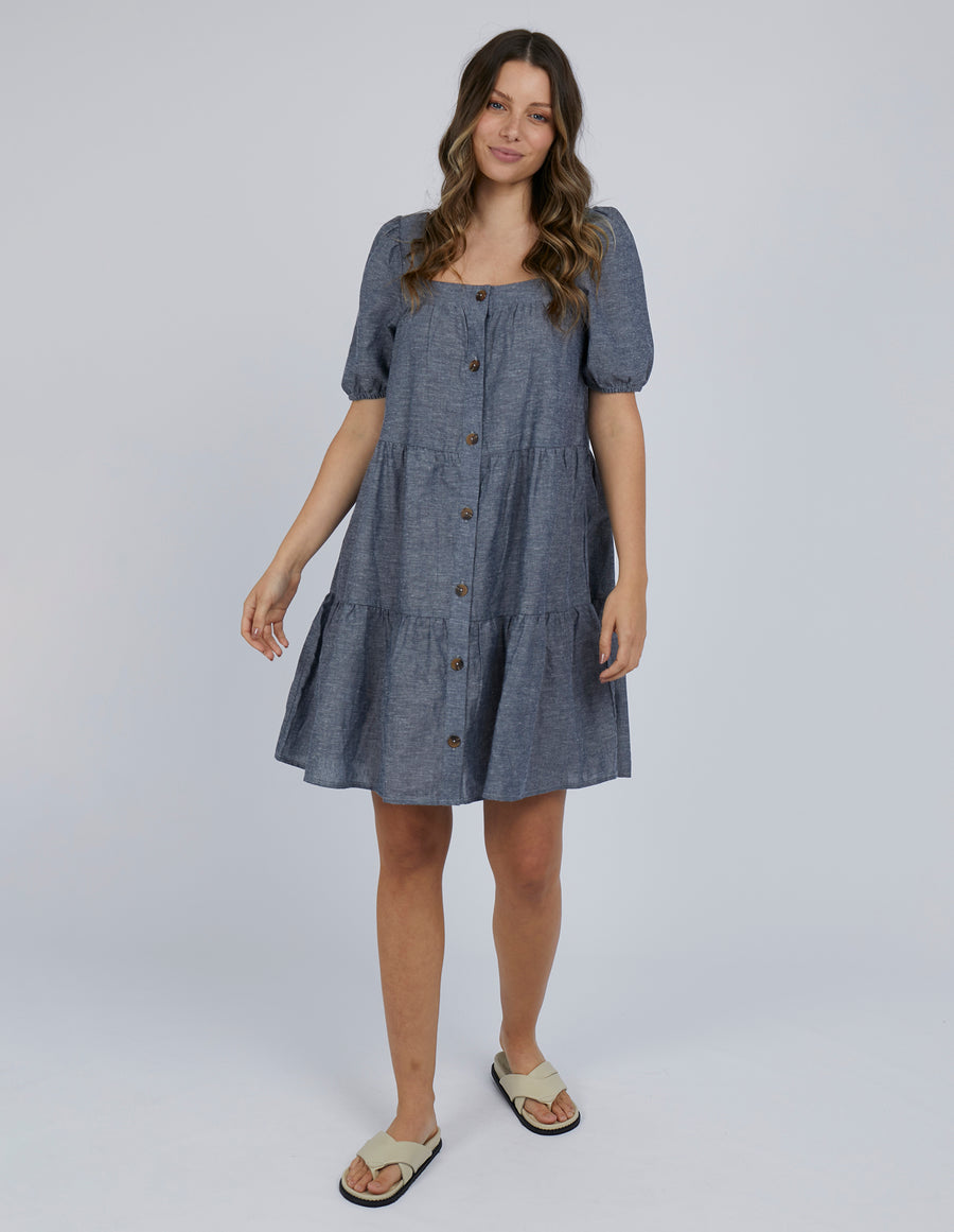 Aster Dress - Blue